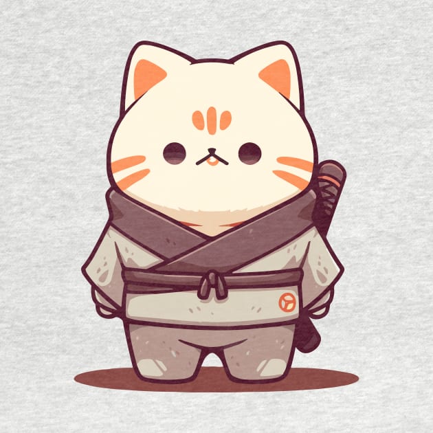 Samurai cat by JORDYGRAPH